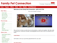 Tablet Screenshot of familypetconnection.com